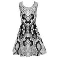 thumbnail image 5 of 2024 Clothing Design Woman Dress Skate Oversized Aesthetic Sleeveless Dresses Boho Scales Snake Dress Snakeskin Trend, 5 of 7