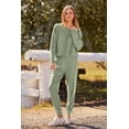 thumbnail image 4 of Conjunto Deportivo PRETTYGARDEN Otoño Mujer 2 Piezas de Punto Canalé XX-Large, 4 of 8