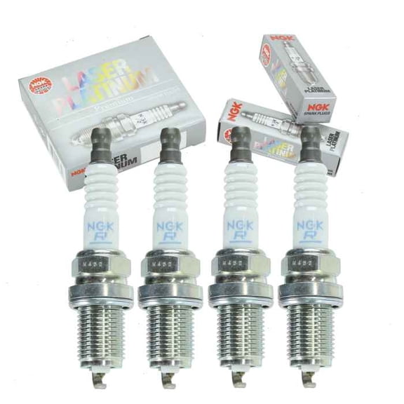 4 pc NGK Laser Platinum Spark Plugs compatible with Scion xB 2.4L L4 2012