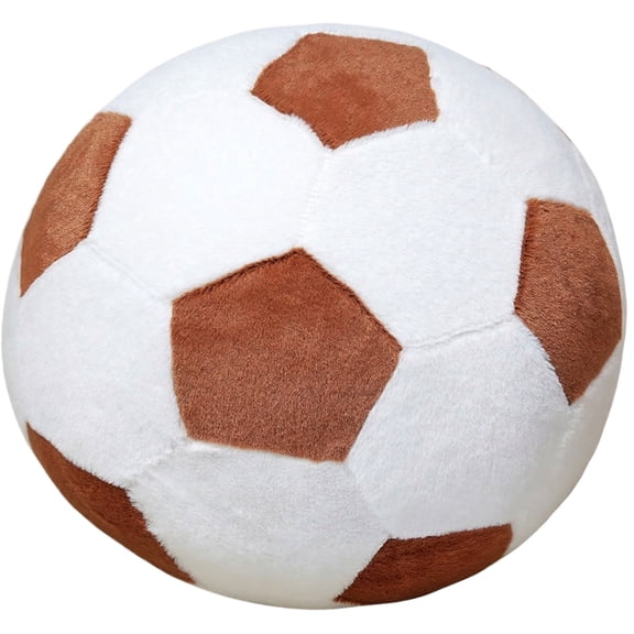 6.3in Soccer Plush Toy, Small Stuffed Sports Ball Doll, Portable Athletic Themed Plushie, Football Inspired Decorative Ornament for Fans