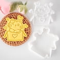 thumbnail image 6 of Valentine's Day Cookie Cutters Plastic Biscuit Molds Cat Shaped Baking Cutters, 6 of 21