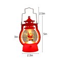thumbnail image 5 of JLFNYA Christmas Decorations Clearance！Lighted Christmas Decor Battery Include Clear LED Lights Hanging Lantern Christmas Tree Pendant Novel Props Light for Xmas Party Home Decor, 5 of 5