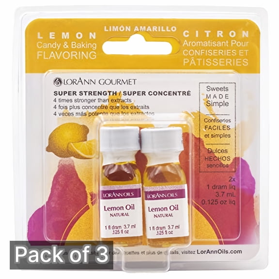 Lorann Candy & Baking Flavoring (Pack of 3)