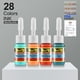 thumbnail image 4 of Set de tintas de tatuaje Solong TI1001-5-28, 28 colores, 5 ml, 4 of 6