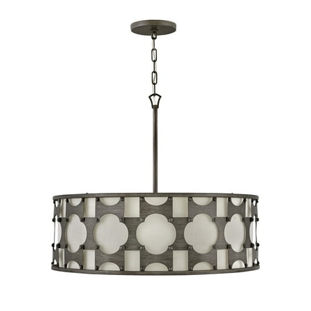 

Hinkley Lighting 4736 Carter 6 Light 29 Wide Drum Chandelier - Bronze