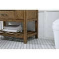 thumbnail image 5 of Elegant Decor Clement 42" Single Bathroom Vanity with Backsplash in Driftwood, 5 of 8