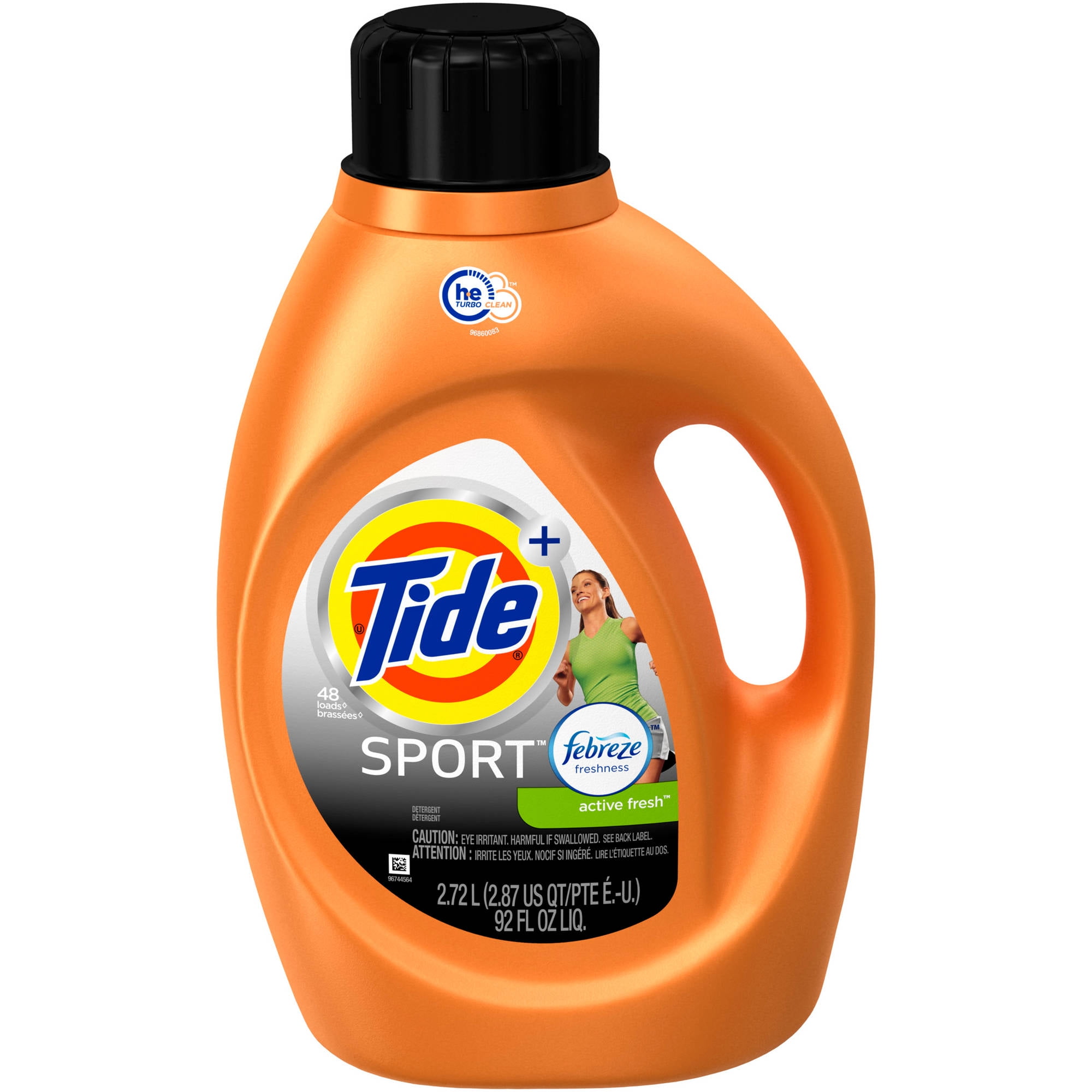Tide plus febreze sport active fresh scent he turbo clean liquid ...