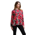 thumbnail image 2 of Regatta Womens Orla Floral Lightweight Breathable Blouse, 2 of 5