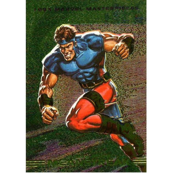 Marvel Masterpieces 1993 Meanstreak S1