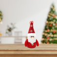 thumbnail image 1 of Adornos navideños colgantes iluminados Adorno navideño iluminado Muñeco de peluche para dormitorio interior para inauguración de la casa en vacaciones Papá Noel, 1 of 10