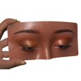 thumbnail image 4 of Planche de Pratique de Maquillage Réutilisable Mannequin en Silicone Professionnel pour Maquillage Coloré, 4 of 5