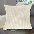 thumbnail image 6 of White White Sofa Cushion Cover 19.69 X 19.69 Inches Made Of Polyester For A Clean And Bright Living Space, 6 of 6