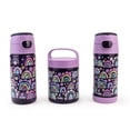 thumbnail image 1 of 3Pk Push Lid Bottle Set-Rainbow Purple, 1 of 8