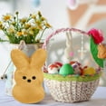 thumbnail image 3 of Guvpev Bunny Peep 6” Collectible Plush for Easter Decorations, 6Pcs Easter Bunny Stuffed Animals, Adorable Easter Basket Stuffers for Kids, 3 of 8