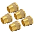 thumbnail image 4 of Conectores de riego de jardín Jadeshay 5 piezas G3/4 hembra y Adaptador de manguera, 4 of 8