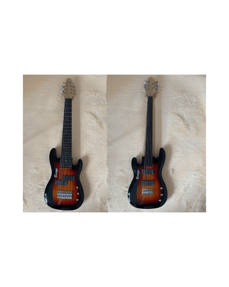8 String bass/ 5 string Fretless Bass Busuyi Guitar