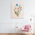 thumbnail image 3 of Stupell Industries Cottage Cream Stripe Florals Canvas Art, 30 x 40, by The Prints Vibe, 3 of 8