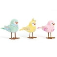 thumbnail image 6 of Yhmxh Easter Bird Decor, 6.3 in Soft Bird Figurines with Long Leg & Scarf, Spring Bird Ornaments, Easter Decorations, Bird Statue, Easter Tier Tray Decor, Spring Tabletop Decor, 6 of 6