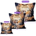 thumbnail image 4 of Mummy Cavalier King Charles Spaniel Happy Halloween with Pumpkins Bats Spooky Fun Pillow Cushion Double Sided Dog Lover Gifts Throw Pillow - 00019, 4 of 4