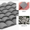 thumbnail image 3 of LEORX 100Pcs Roof Tiles Props High Simulation Technology For Dollhouse Accessories Tiny House Decor Miniature Roof, 3 of 8