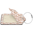 thumbnail image 2 of Cauagu Labrador Retriever Dog Print Luggage Tags,Leather Luggage Tags for Suitcases Personalized Travel Tag Privacy Protection Bag Tags Travel Essentials-1, 2 of 5