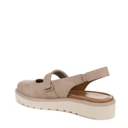 Naturalizer Women's Edison Slingback Mary Jane Flat Warm Taupe Tan 11M