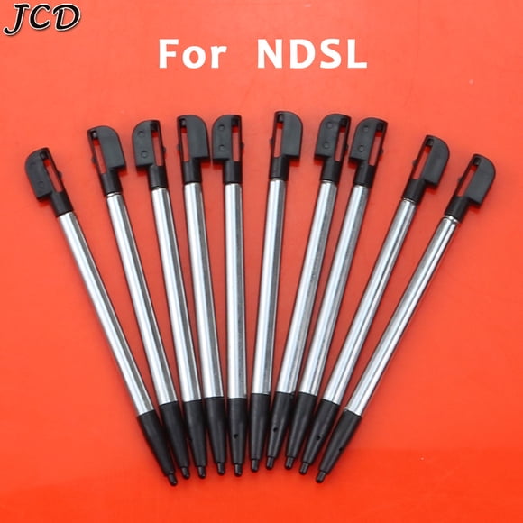 10PCS Metal Telescopic Stylus Plastic Stylus Touch Screen Pen for 2DS 3DS New 2DS LL XL New 3DS XL LL For NDSL NDSi For NDSL Metal