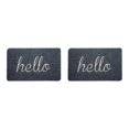 thumbnail image 3 of Inteprter Door Mat Mats Doormats Front Entrance Outdoor & Door Mats 45x70cm Indoor Gray estilo A 2Conjunto, 3 of 6
