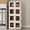 Milky White, variant on 228 QT Stackable Storage Bins With Lids, Collapsible Plastic Storage Bins With Doors and Built-in Wheels For Home Dorm Closet Organizers and Storage, 3 Pack Cubes, Black