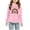 Pink, variant on Herrnalise Toddler Boys Christmas Sweatshirts Hoodies Christmas Prints Pullover Tops Kids Hooded Sweaters Xmas Outerwear