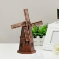 thumbnail image 4 of Vintage Metal Windmill Ornaments, Alloy Material Suitable for Bookcase Wine Cabinet Living Room Decor, European Style Desktop Decoration Adds Charming Atmosphere, 4 of 6