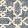 thumbnail image 3 of 3'x5' Slate Blue Geometric Machine Woven Microfiber Indoor Area Rug, 3 of 4