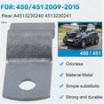 thumbnail image 3 of Car RUBBER BRACKETS STABILIZER BAR for SMART 450/451 2009-2015 4513230241, 3 of 6