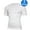 White 2 Pack, variant on MISS MOLY Men Shapewear Vest Seamless Abdomen Slim T-Shirt Classic Abs Body Shaper