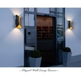 thumbnail image 3 of QIANLI Applique Murale Moderne Sablier Intérieur Extérieur 10W Blanc Chaud LED, 3 of 5