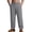 Gray, variant on Men's Four Seasons American Jogging Pants with Zipper Straight Leg Leisure Trousers for Running, Casual Wear, and Daily UseBlueS