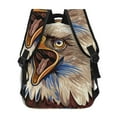 thumbnail image 4 of Fotbe Eagle With USA Flags Pattern Casual Backpack for School, Travel, and Outdoor Activities - Durable, Lightweight, and Comfortable, 4 of 5