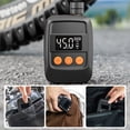 thumbnail image 2 of Mosiee Mini Electric Bike Tire Pump Auto Shut-Off 150 Psi Bicycle Pump With Gauge, 2 of 8