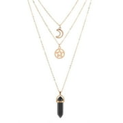 STAOEDU Layering Necklaces For Women Necklace Set, Cuban Link, Snake Chain, Twisted Rope and Twisted Chain, Trendy Layering Necklace