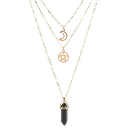 STAOEDU Layering Necklaces For Women Necklace Set, Cuban Link, Snake Chain, Twisted Rope and Twisted Chain, Trendy Layering Necklace