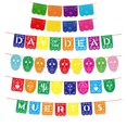 thumbnail image 3 of Moyic Banner Fiesta Mexicana Decoraciones Día de Muertos Interior Exterior Reutilizable Photo Props Paredes Árboles Celebración Festival Type3 NO3, 3 of 6