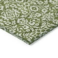 thumbnail image 4 of Addison Rugs Chantille Indoor/Outdoor Traditional Damask Olive Washable Rectangle Rug, 8' x 10', 4 of 6