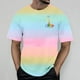 thumbnail image 2 of Playeras Básicas Para Hombre, Camiseta De Manga Corta Para Ejercicio, Camisetas Deportivas Informales De Verano Con Efecto Tie-Dye, 2 of 4