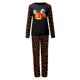 thumbnail image 1 of Family Matching Halloween Pajamas Set, Halloween Print PJs Sets 2 Pieces Loungewear Sleepwear Family Pajamas Matching Pjs, 1 of 3