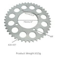 thumbnail image 3 of 90/100-16 inch Rear Wheel Tire and Rim Inner Tube with 15mm Bearing and 420 43T Sprocket & Rotor For Upgrade Dirt Pit Bike Offroad Apollo Taotao SSR 150cc 200cc 250cc, 3 of 9
