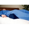 thumbnail image 2 of Carex Memory Foam Semi Roll Cushion and Bolster Pillow, Navy Blue, 1.6 lbs, 2 of 8