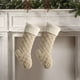 thumbnail image 4 of Fiudx Medias Navideñas, Decoración Festiva, Diseño de Tela Suave, Bolsas de Regalo Colgantes, Perfectas para Regalos, Dulces y Decoraciones, Ideales para Fiestas Navideñas, Paquete de 3, Tamaño de 18, 4 of 6
