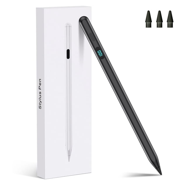 Lápiz capacitivo Haroo para iPad 2018-2024 con conector magnético
