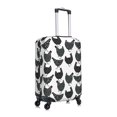 thumbnail image 6 of Cauagu Retro Rooster Print Travel Luggage Cover,Travel Dust-proof Suitcase Cover Softside Suitcase Protector for 18-32inch,Not Included Suitcase, 6 of 8
