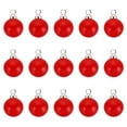 thumbnail image 1 of Unique Bargains Pendentifs Perles Factices 8 mm, Lot de 150 Perles Rondes Imitation Perle, Argent Rouge, 1 of 6